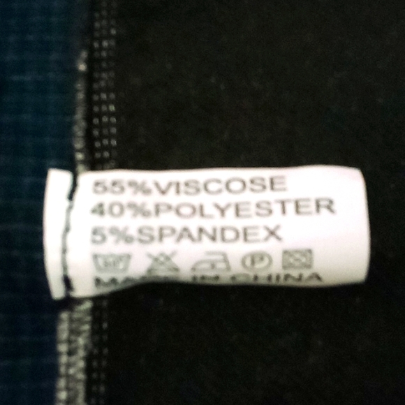 Moda Age Stretch Shorts Faux Denim - Picture 6 of 6